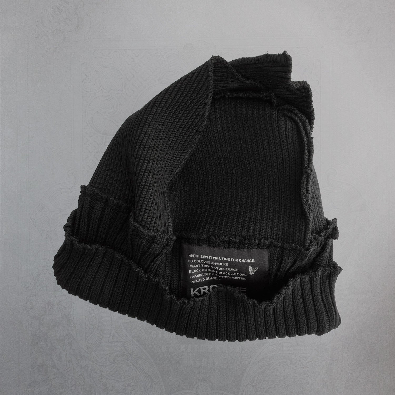 MIFUNE KROFUNE ミフネ クロフネ ブラウン ファーニット帽 KNIT CAP BERET 3color | MIFUNE / KROFUNE